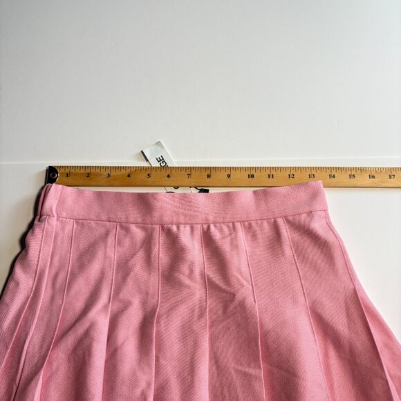New With Tags Garage Brittany Pleated Skirt Prism Pink Size Small - Picture 7 of 8
